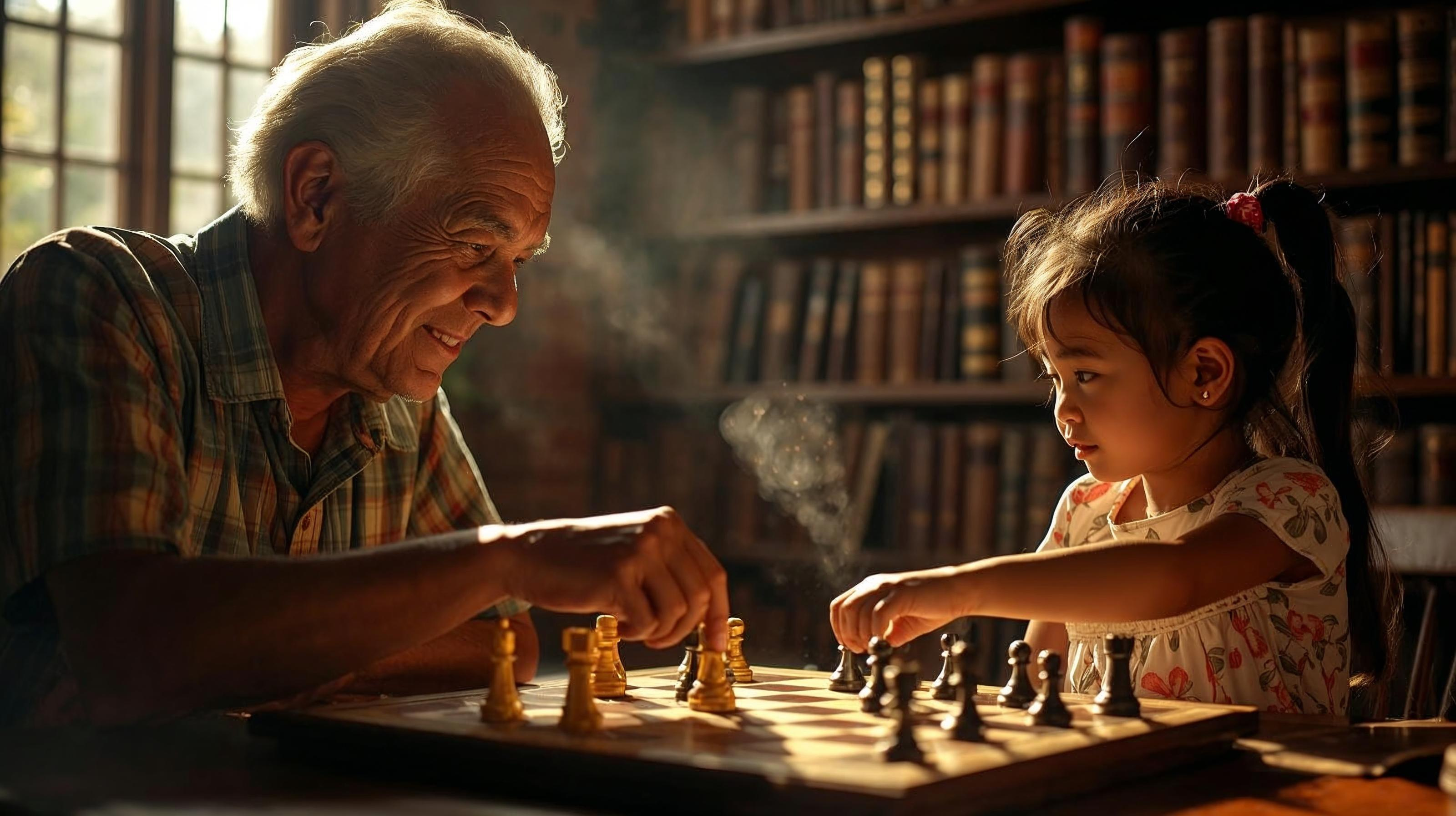 Grandparents with grandchildren